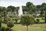 Formal garden in Hampton Court Palace Gardens