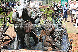 Elephant statue from 2009 Hampton Court Palace Flower Show