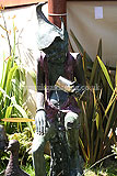 David Goode goblin statue from 2009 Hampton Court Palace Flower Show. David Goode's website