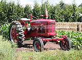 Antique tractor